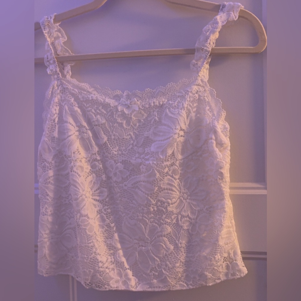 Lace Floral Camisole Top